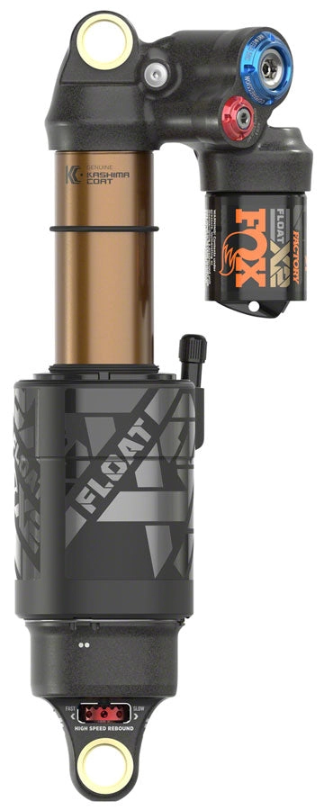 2025 FOX FLOAT X2 Factory Rear Shock - Metric, 250 x 75 mm, H/LSC, H/LSR, Kashima Coat