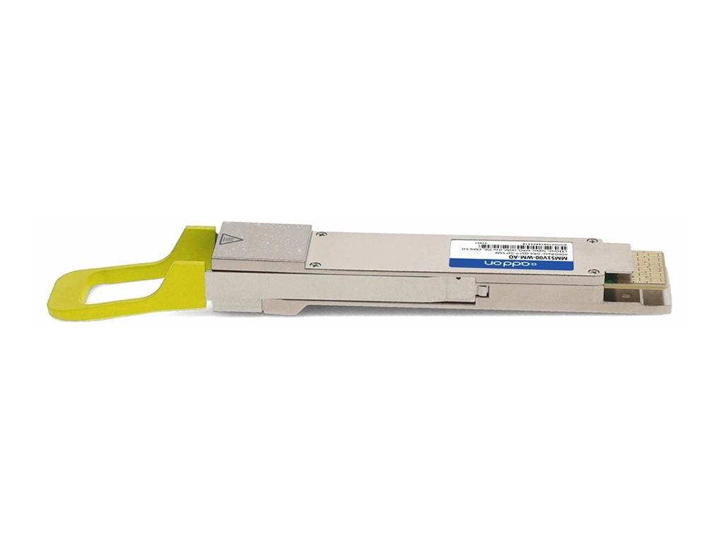 AddOn - QSFP-DD transceiver module (equivalent to: Mellanox MMS1V00-WM) - 400GbE - 400GBase-DR4 - MPO single-mode - up to 1640 MMS1V00-WM-AO