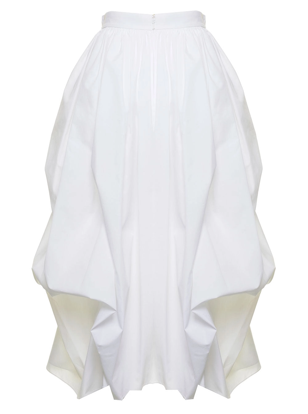 Alexander McQueen High Waist Gathered Skirt