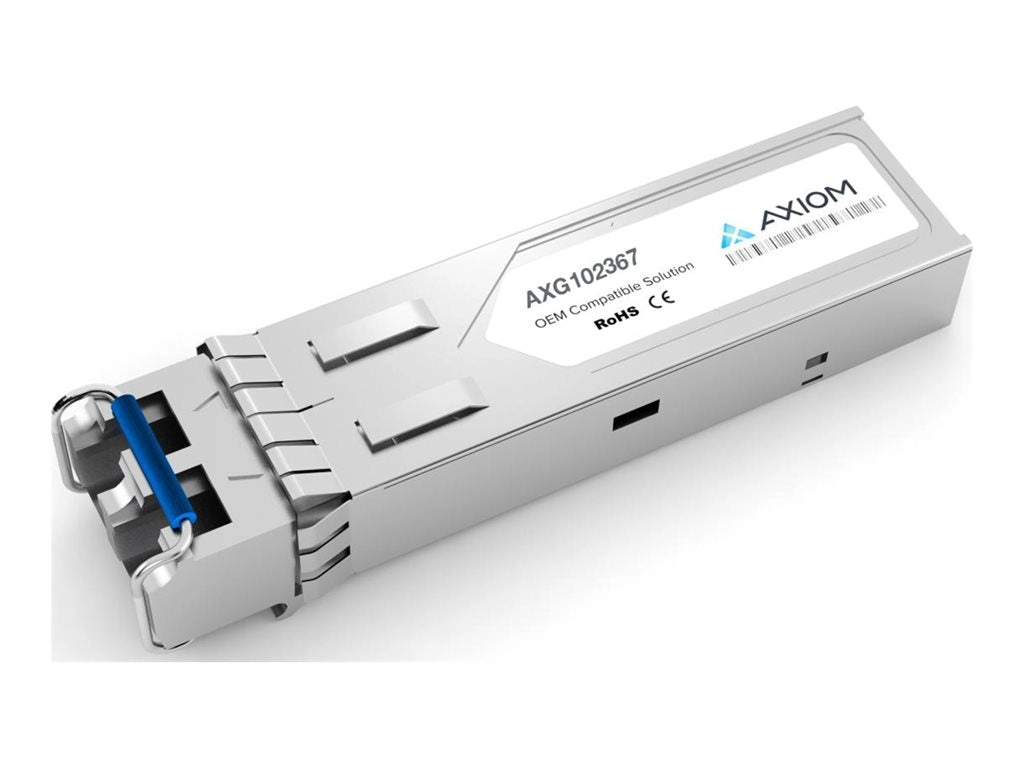 Axiom - SFP  transceiver module (equivalent to: Alcatel-Lucent iSFP-10G-SR) - 10Gb Fibre Channel - 10GBase-SR - LC multi-mode AXG102367