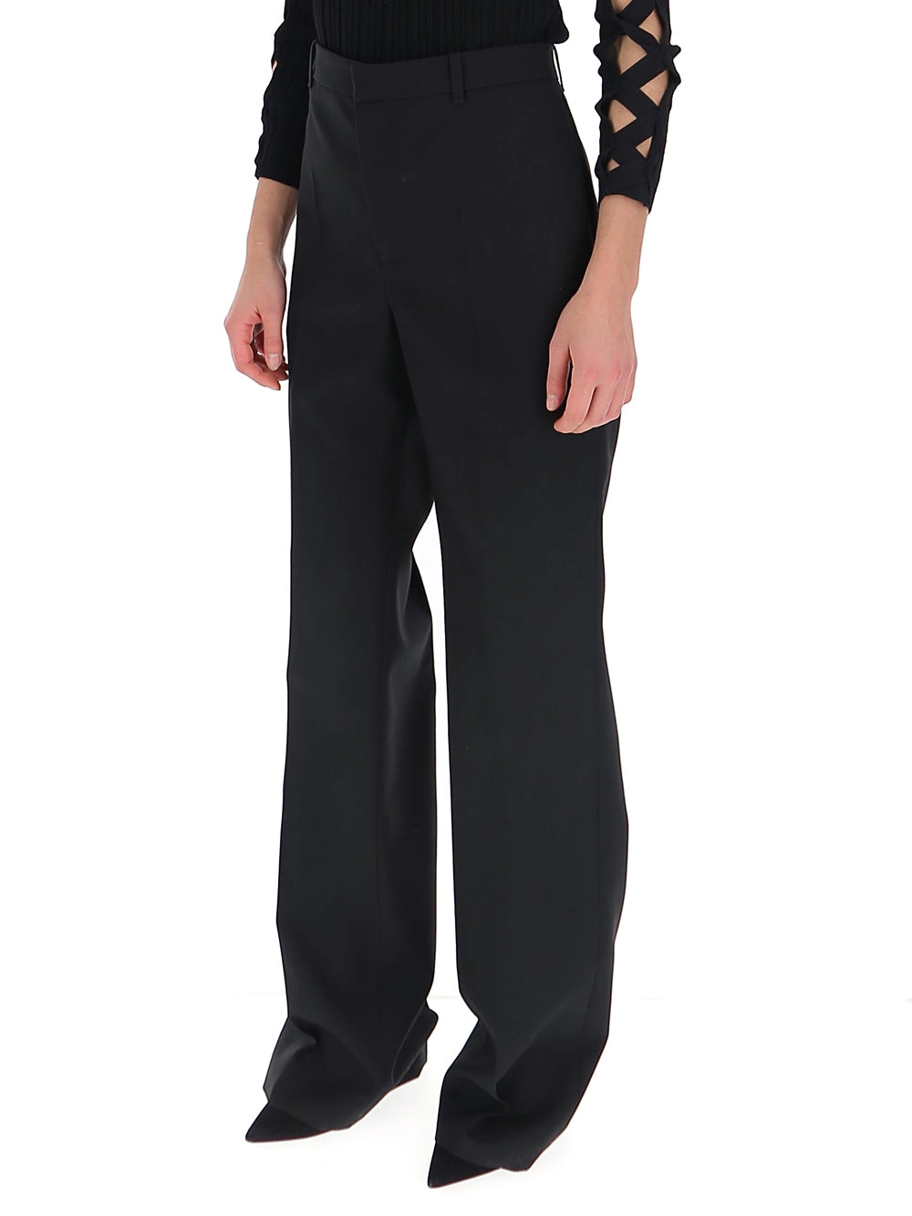 Balenciaga High-Waisted Tailored Trousers