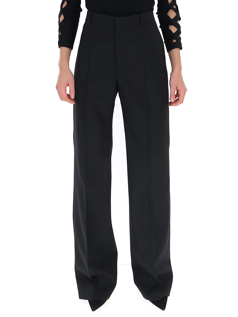 Balenciaga High-Waisted Tailored Trousers