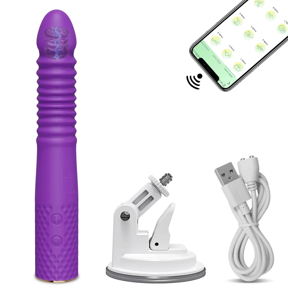 Best App Controlled Vibrator Hands Free with Base