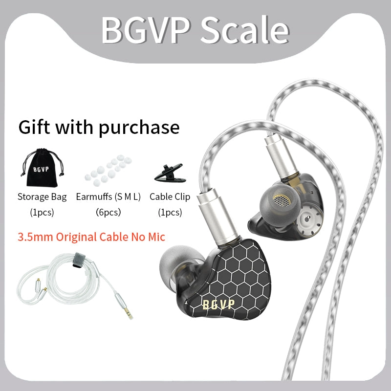 BGVP Scale Dual Dynamic Circle In-Ear Monitors