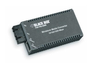 Black Box - Media converter - 1GbE - 1000Base-TX, 1000Base-SSLX - SC single-mode / RJ-45 - 1310 nm LGC125A-R4