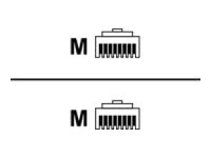 Black Box - Patch cable - RJ-45 (M) to RJ-45 (M) - 60 ft - S/FTP - CAT 6 - snagless, booted - gray CBCC365121-60