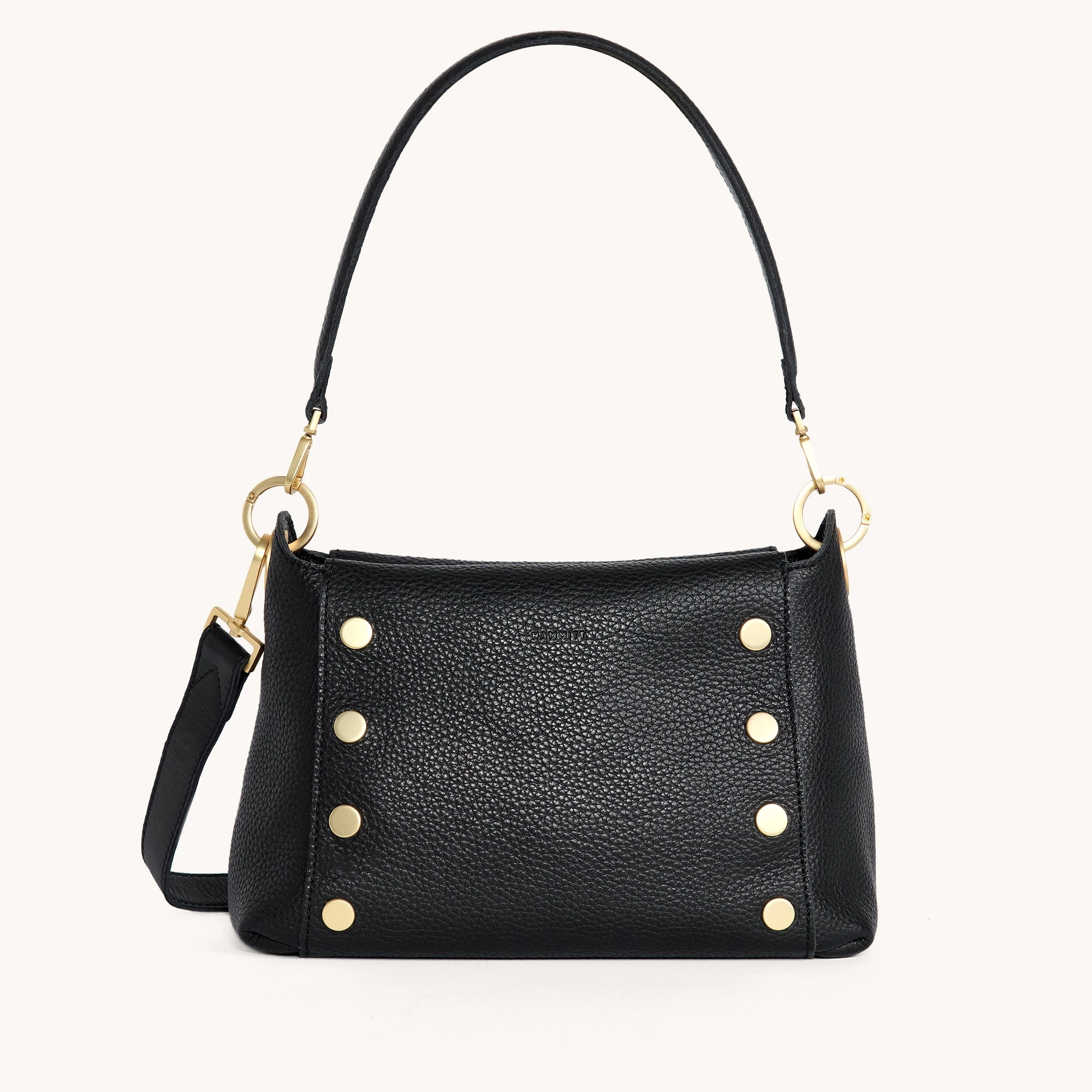 Bryant | Black/Brushed Gold Red Zip | Med