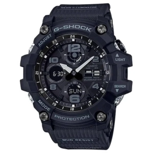 Casio Men's Watch - G-Shock Master of G Mudmaster Black Ana-Digi Dial | GSG100-1A