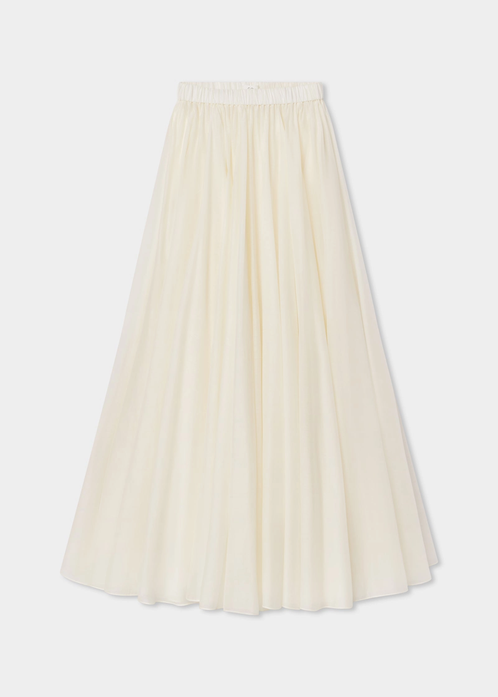 Crinoline Double Layer Skirt - Ivory