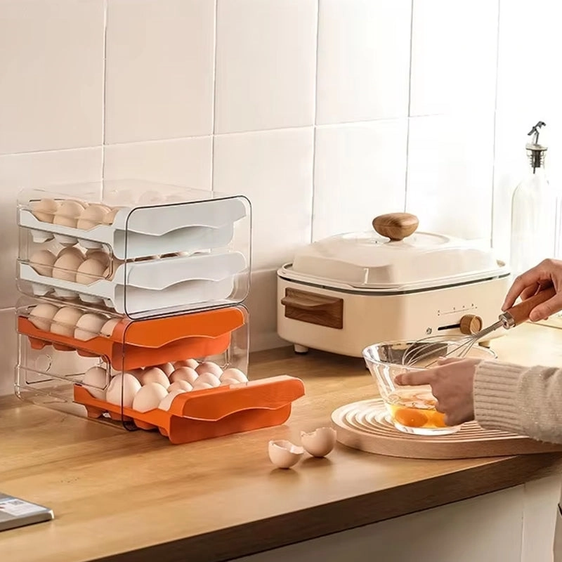 Double Drawer Egg Box - 32 Holes