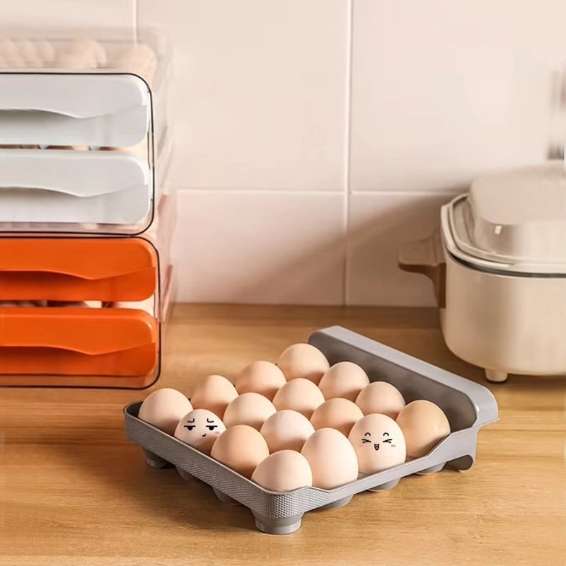Double Drawer Egg Box - 32 Holes