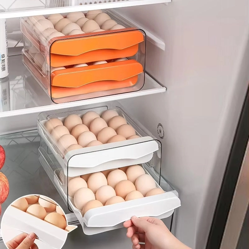Double Drawer Egg Box - 32 Holes