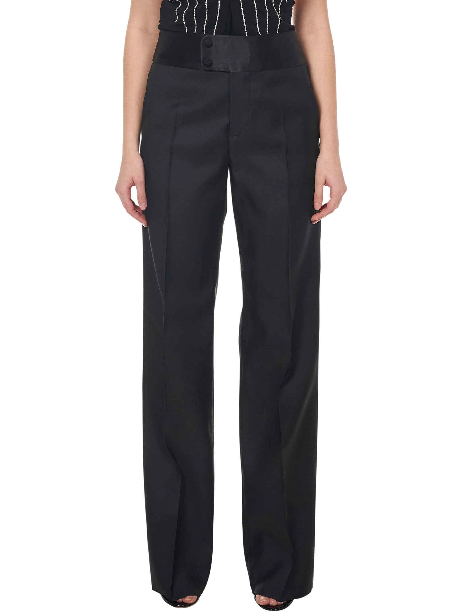 Dsquared2 High-Waisted Wide-Leg Pants