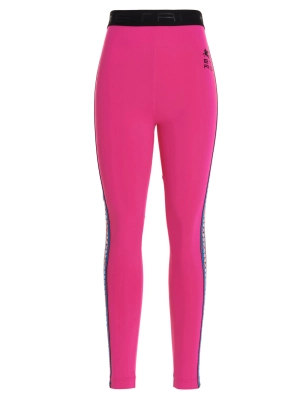 Etro Striped High Waist Leggings