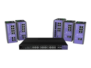 Extreme Networks ExtremeSwitching ISW-24W-4X - Switch - industrial - managed - 24 x 10/100/1000Base-T   4 x 10 Gigabit SFP  (uplink)