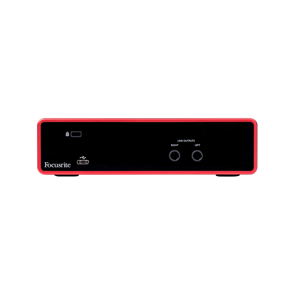 Focusrite Scarlett 2i2 3rd Gen 2-in 2-out Desktop USB Audio Interface for Musicians