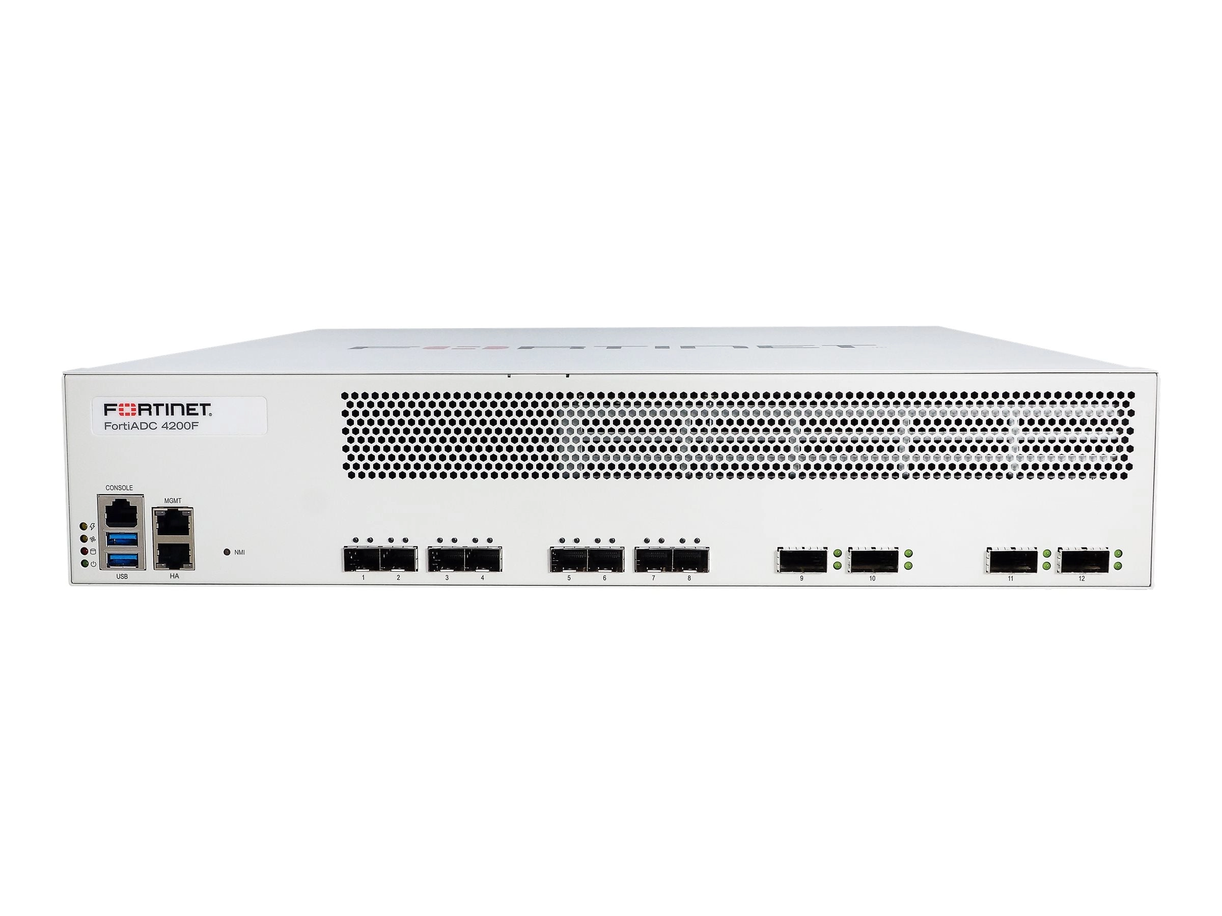 Fortinet FortiADC 4200F-DC - Application accelerator - with 1 year FortiCare Premium Support   1 year FortiADC Application Security FAD-4200F-DC-BDL-731-12