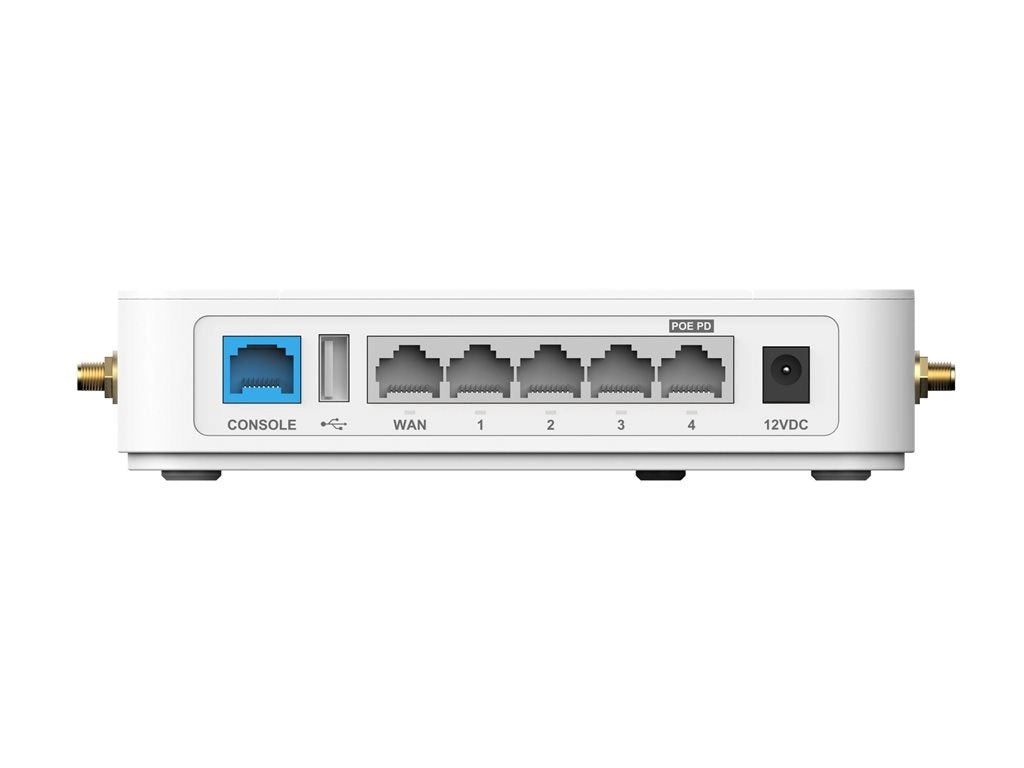 Fortinet FortiExtenderVehicle 212F - Wireless router - WWAN 4-port switch - 1GbE - Dual Band - 4G, 3G - wall-mountable FEV-212F-N