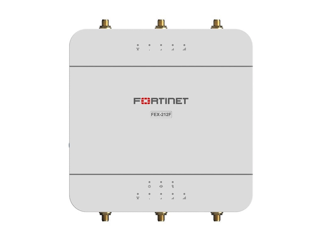 Fortinet FortiExtenderVehicle 212F - Wireless router - WWAN 4-port switch - 1GbE - Dual Band - 4G, 3G - wall-mountable FEV-212F-Y