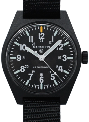GPQ Government Black Quartz Ref. WW194009BK - NOS