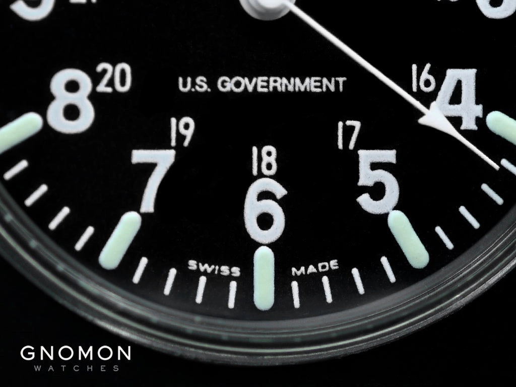 GPQ Government Black Quartz Ref. WW194009BK - NOS