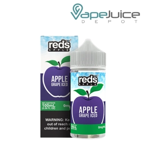 Grape Iced 7Daze Reds Apple eJuice 100ml