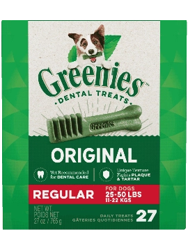 Greenies Regular Original Dental Dog Chews