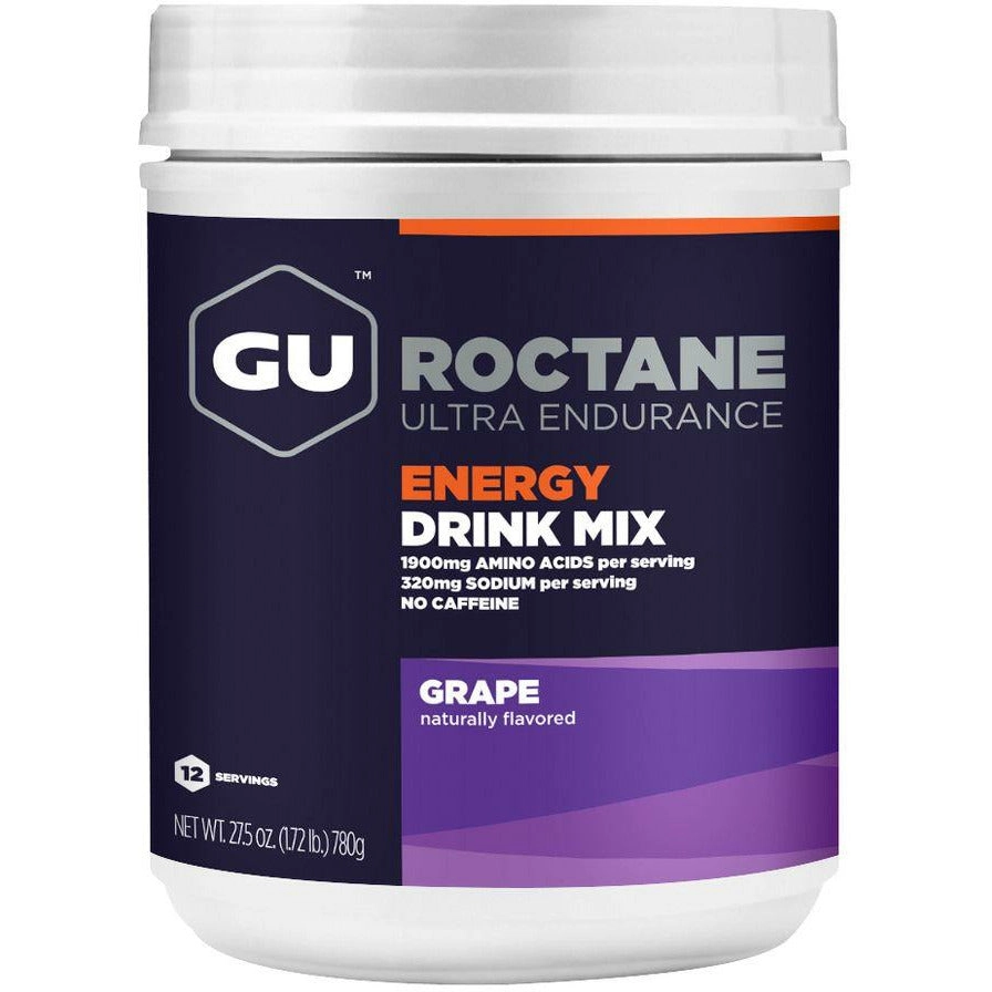 GU Roctane Energy Drink Mix - 12 Serving Canister