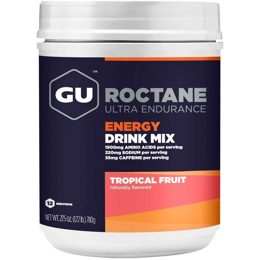 GU Roctane Energy Drink Mix - 12 Serving Canister