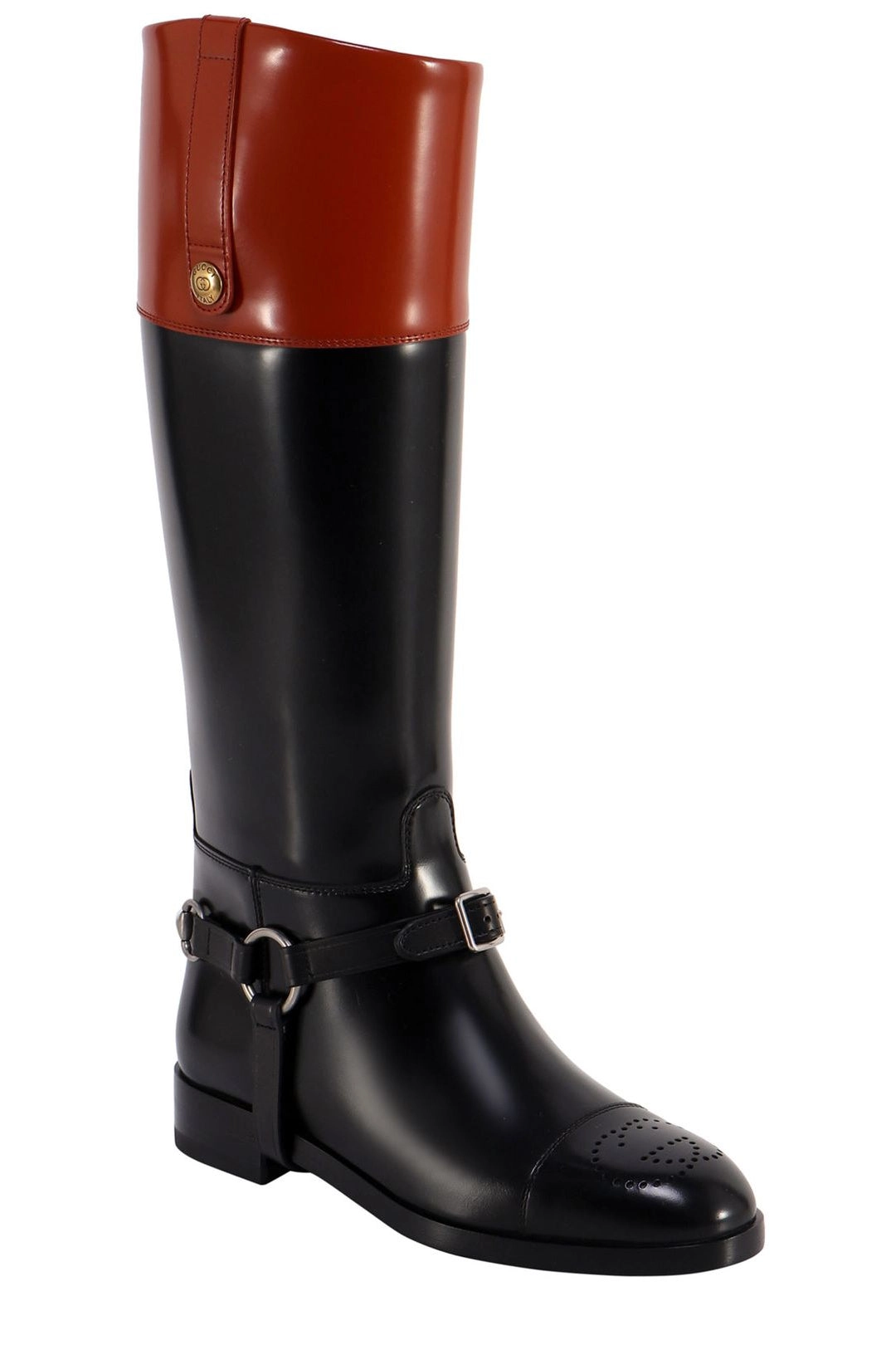Gucci Harness Knee-High Boots