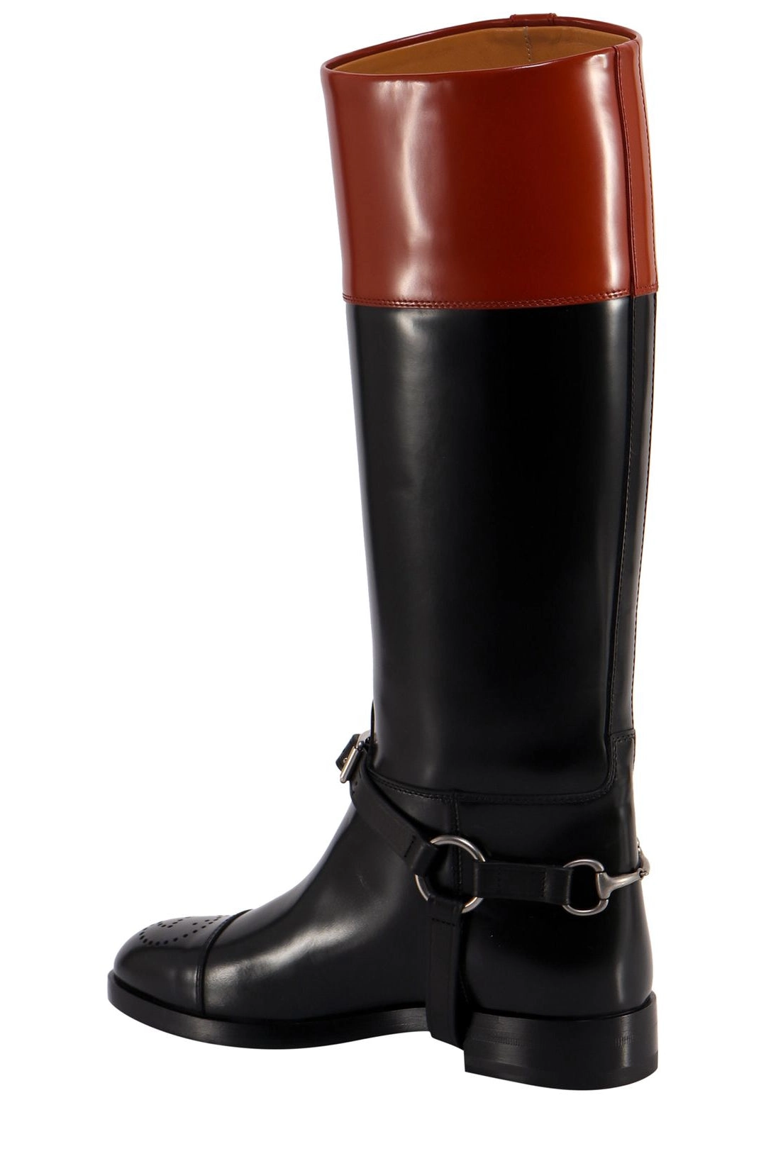 Gucci Harness Knee-High Boots
