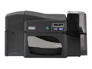 HID FARGO DTC4500e - Plastic card printer - color - Duplex - dye sublimation/thermal resin -  - 300 dpi - up to 600 cards/hour 055538