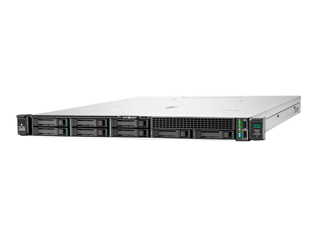 HPE ProLiant DL325 Gen10 Plus V2 Base - Server - rack-mountable 1U - 1-way - 1 x EPYC 7313P / up to 3.7 GHz - RAM 32 GB - SATA/SAS/NVMe P55282-421