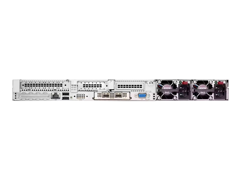 HPE ProLiant DL365 Gen10 Plus - Server - rack-mountable - 1U - 2-way - 1 x EPYC 7262 / up to 3.4 GHz - RAM 32 GB - SATA/SAS - P39366-291