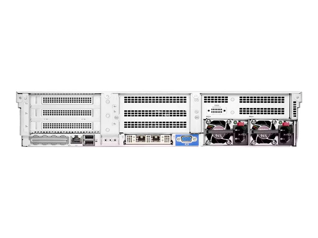HPE ProLiant DL385 Gen10 Plus V2 - Server - rack-mountable 2U - 2-way - 1 x EPYC 7252 / up to 3.2 GHz - RAM 32 GB - SAS - hot-swap P58452-421