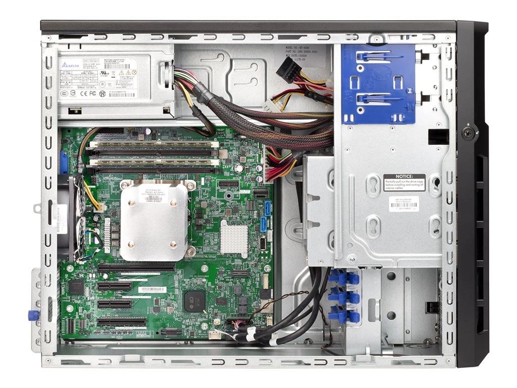 HPE ProLiant ML30 Gen9 - Server - micro tower 4U - 1-way - no CPU up to - RAM 0 GB - SATA - hot-swap 3.5 bay(s) - no HDD - Matrox 823402R-B21#AR8