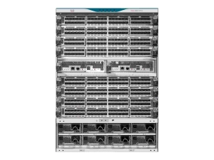 HPE SN8700C 8-slot 16/32/64Gb Fibre Channel Director Switch - Switch - managed - rack-mountable - AC 100/230 V - with 2 x HPE R6M36A