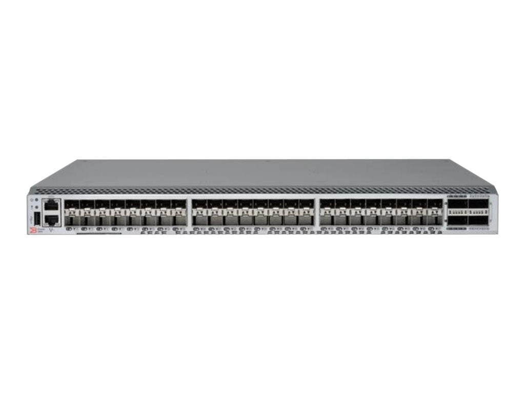 HPE StoreFabric SN6600B 32Gb 48/24 Power Pack  - Switch - managed - 24 x SFP    4 x QSFP  - rack-mountable - remarketed - with Q0U59BR