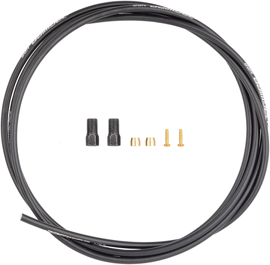 Jagwire Sport Mineral Oil Hydraulic Hose Kit for Shimano Deore, Alivio, Acera, RS805, MT500, MT400, MT200, Metrea, 2000mm, Black