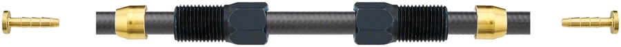 Jagwire Sport Mineral Oil Hydraulic Hose Kit for Shimano Deore, Alivio, Acera, RS805, MT500, MT400, MT200, Metrea, 2000mm, Black