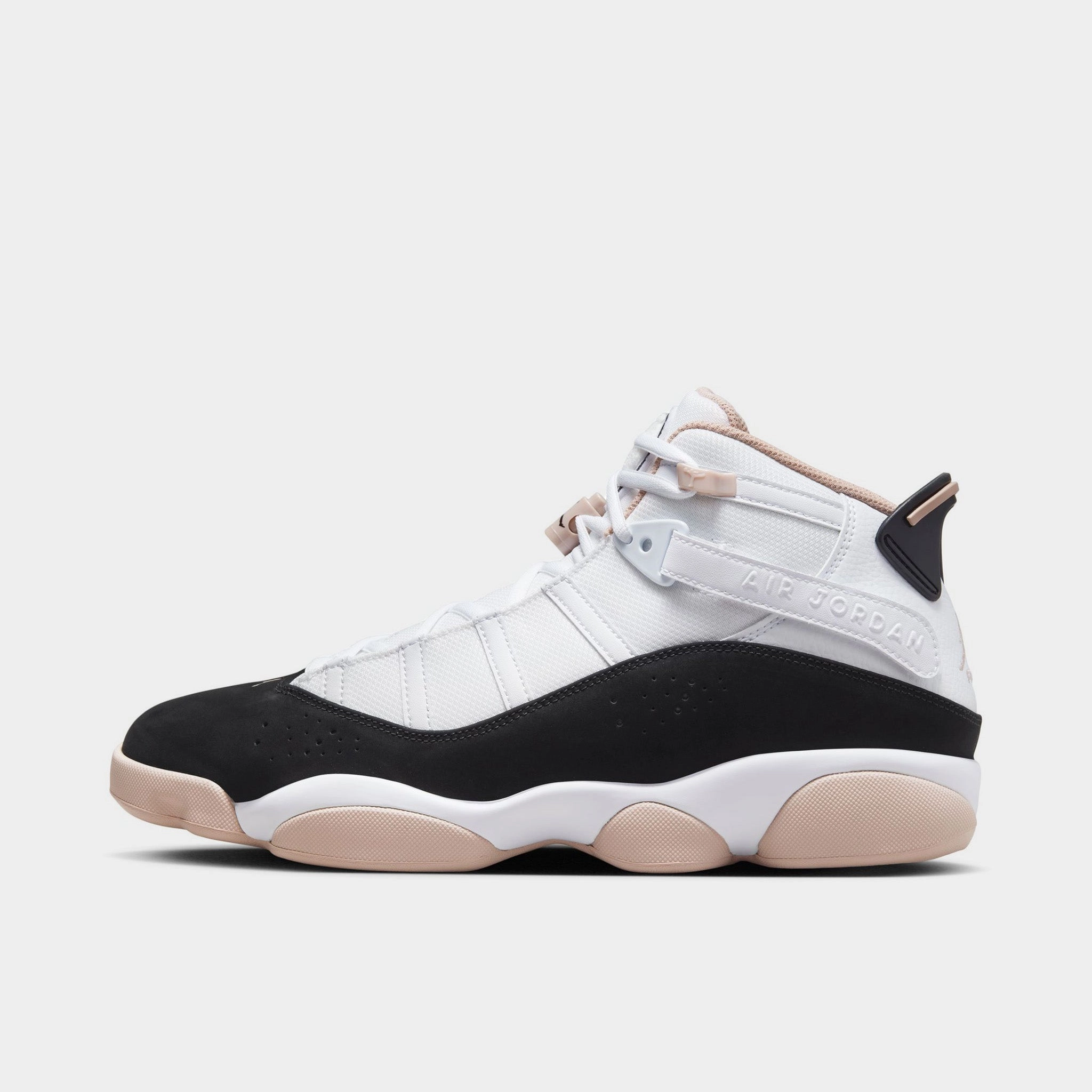 Jordan 6 Rings White / Black - Fossil Stone