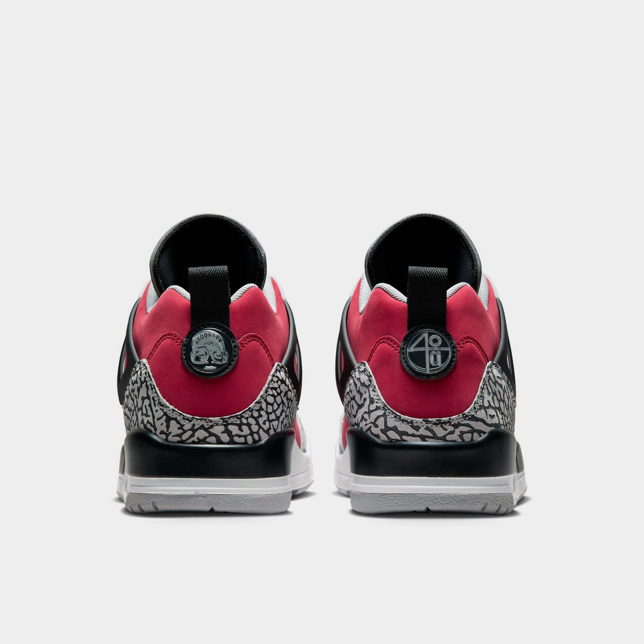 Jordan Spizike Low Gym Red / Black - Wolf Grey