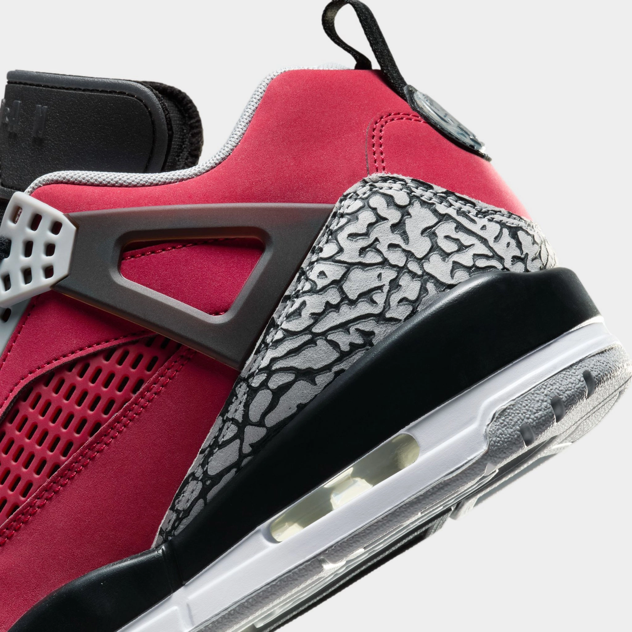 Jordan Spizike Low Gym Red / Black - Wolf Grey