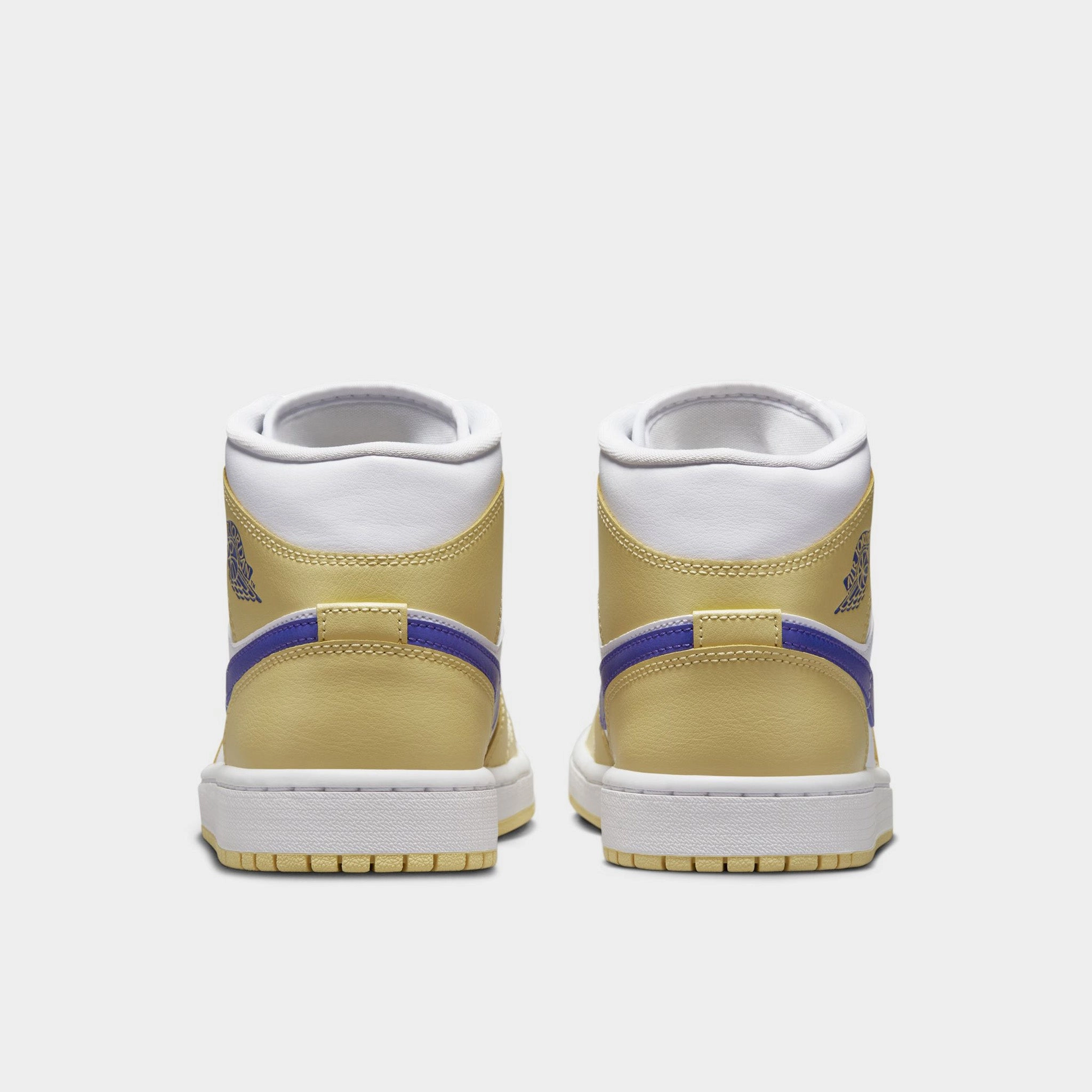 Jordan Women's 1 Mid Lemon Wash / White - Lapis