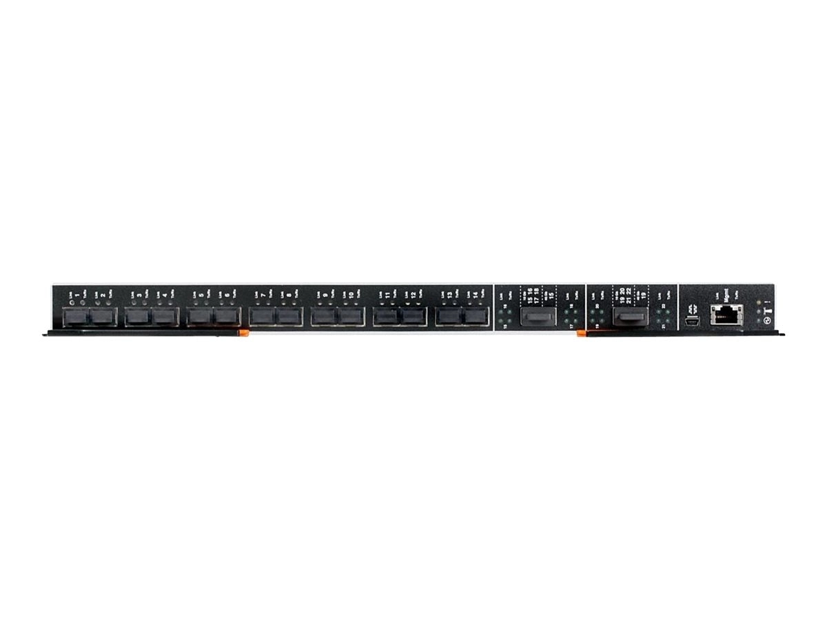 Lenovo Flex System Fabric SI4093 - Switch - L3 - managed - 14 x 1 Gigabit SFP/ 10 Gigabit SFP    10 x 10 Gigabit Ethernet - plug-in 00FM518