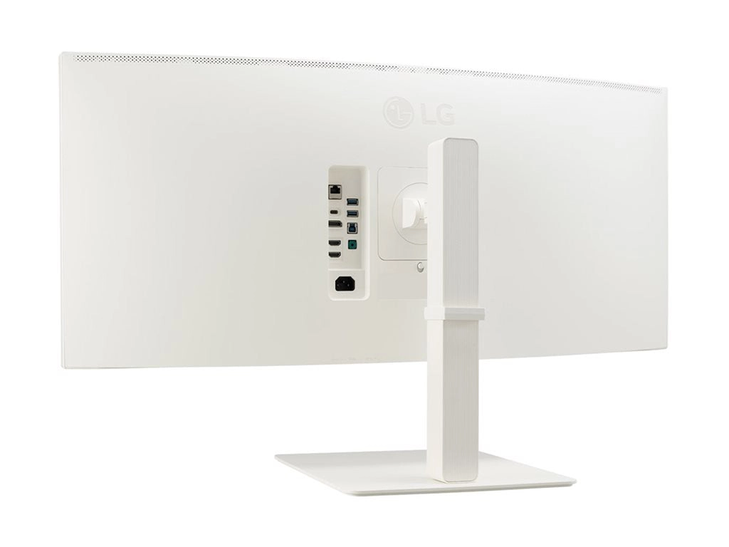 LG UltraWide 38BR85QC-W - LED monitor - curved - 38 (37.5" viewable) - 3840 x 1600 WQHD  @ 144 Hz - Nano IPS - 450 cd/mï¿½ -