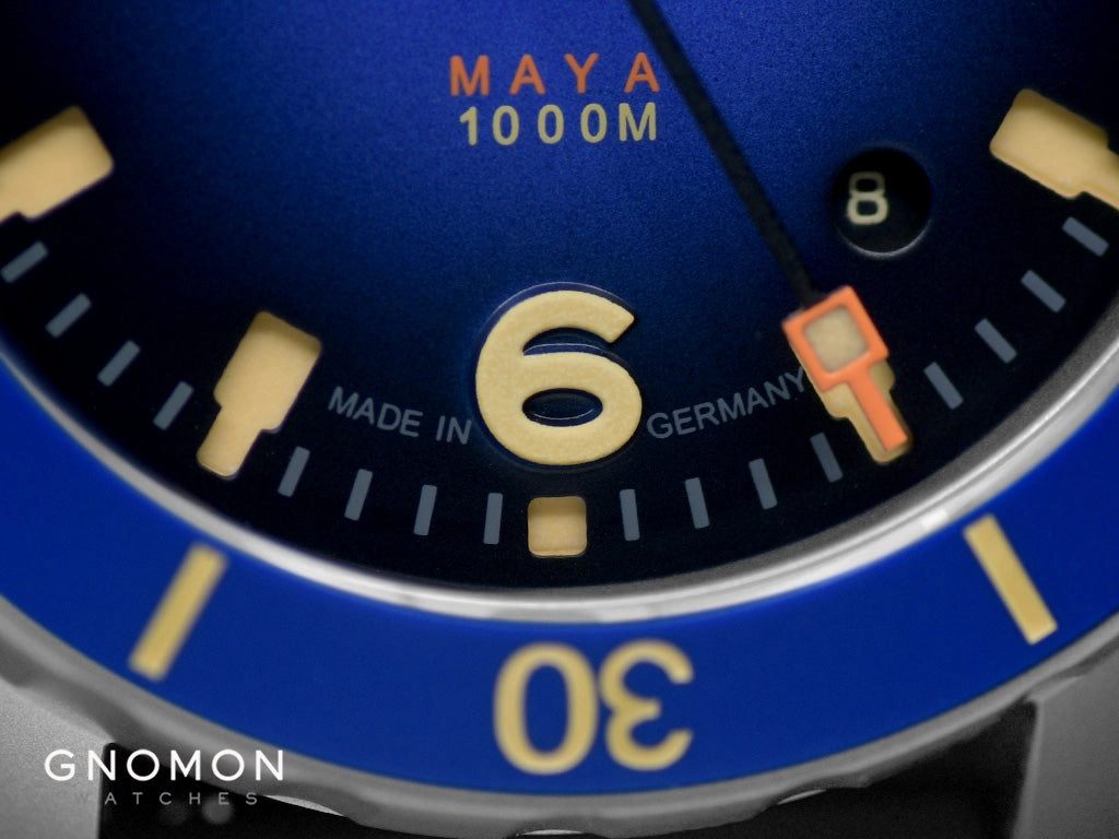 Maya MK III Blue - Rubber