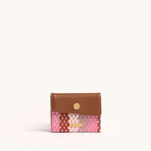 Montana Pocket | Ribbon Weave/Brushed Gold