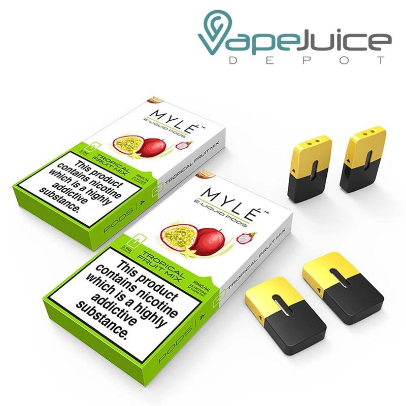MYLE Pods V4 Tropical Fruit Mix - NOT FOR SALE IN US