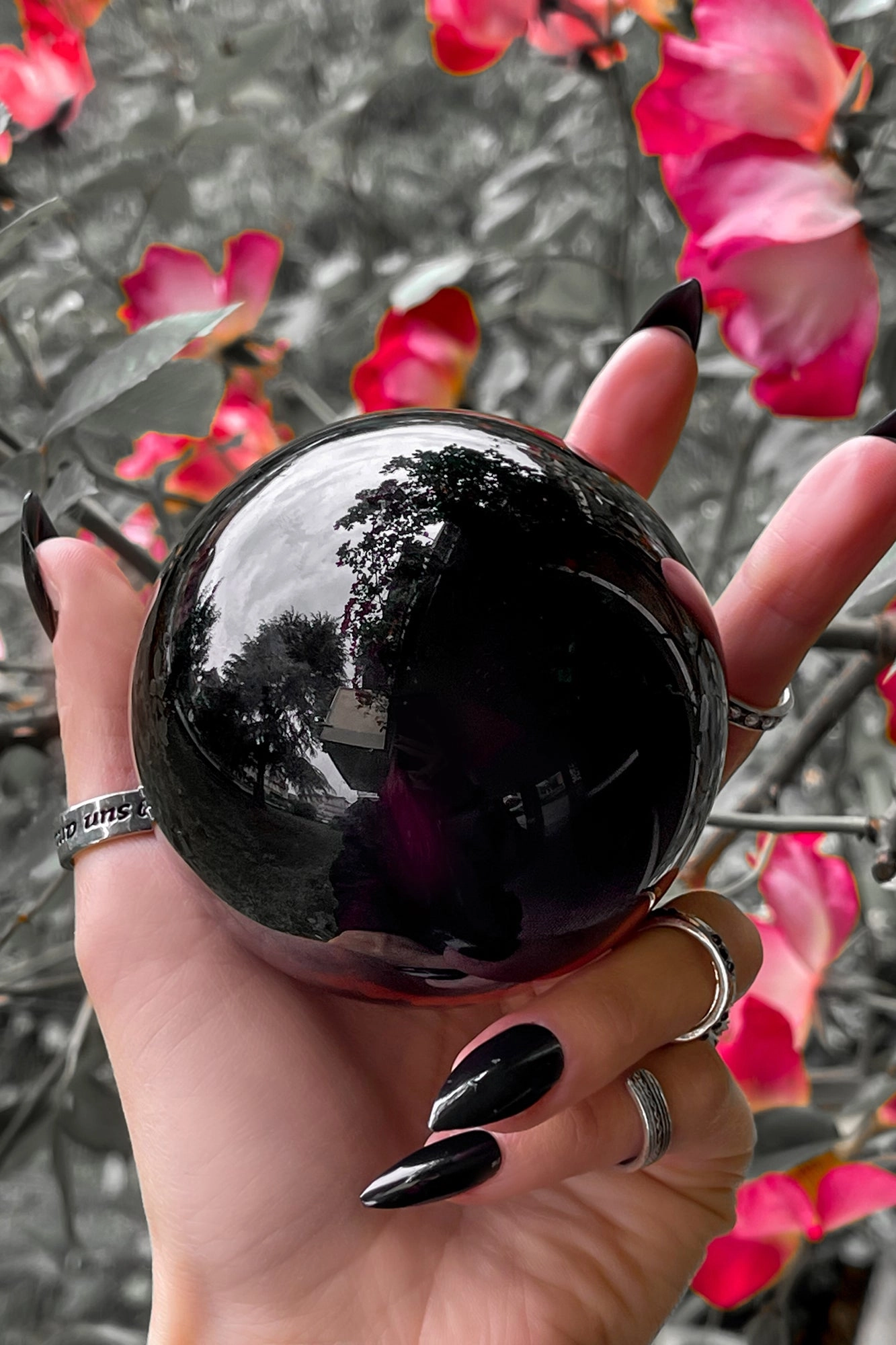 Obsidian Crystal Ball